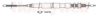 BENDIX 431092B Cable, parking brake